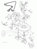 Jonsered LT2218 CMA (96061032200) - Lawn & Garden Tractor (2010-11) Ersatzteile MOWER DECK / CUTTING DECK