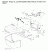 Jonsered LT2218 CMA2 (96061019800) - Lawn & Garden Tractor (2007-04) Ersatzteile BAGGER