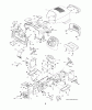 Jonsered LT2218 CMA2 (96061019802) - Lawn & Garden Tractor (2007-10) Ersatzteile CHASSIS ENCLOSURES