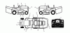 Jonsered LT2218 CMA2 (96061024000) - Lawn & Garden Tractor (2009-01) Ersatzteile DECALS