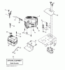 Jonsered LT2218 CMA2 (96061024000) - Lawn & Garden Tractor (2009-01) Ersatzteile ENGINE