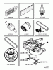 Jonsered LT2218 CMA2 (96061024000) - Lawn & Garden Tractor (2009-01) Ersatzteile FREQUENTLY USED PARTS