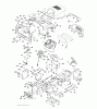 Jonsered LT2218 CMA2 (96061024100) - Lawn & Garden Tractor (2009-01) Ersatzteile CHASSIS ENCLOSURES