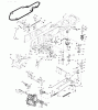 Jonsered LT2218 CMA2 (96061024100) - Lawn & Garden Tractor (2009-01) Ersatzteile DRIVE