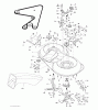 Jonsered LT2218 CMA2 (96061024100) - Lawn & Garden Tractor (2009-01) Ersatzteile MOWER DECK / CUTTING DECK