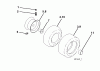 Jonsered LT2218 CMA2 (96061024100) - Lawn & Garden Tractor (2009-01) Ersatzteile WHEELS TIRES