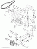 Jonsered LT2218 CMA2 (96061026600) - Lawn & Garden Tractor (2010-01) Ersatzteile DRIVE