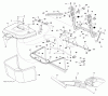 Jonsered LT2218 CMA2 (96061026601) - Lawn & Garden Tractor (2010-08) Ersatzteile BAGGER