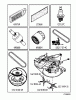 Jonsered LT2218 CMA2 (96061026600) - Lawn & Garden Tractor (2010-01) Ersatzteile FREQUENTLY USED PARTS