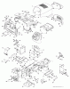 Jonsered LT2218 CMA2 (96061026700) - Lawn & Garden Tractor (2010-02) Ersatzteile CHASSIS ENCLOSURES