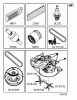 Jonsered LT2218 CMA2 (96061026701) - Lawn & Garden Tractor (2010-08) Ersatzteile ACCESSORIES
