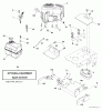 Jonsered LT2218 CMA2 (96061026701) - Lawn & Garden Tractor (2010-08) Ersatzteile ENGINE