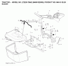 Jonsered LT2220 CMA2 (96061022000) - Lawn & Garden Tractor (2007-04) Ersatzteile BAGGER