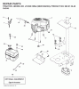 Jonsered LT2220 CMA2 (96061022002) - Lawn & Garden Tractor (2008-01) Ersatzteile ENGINE