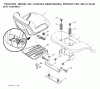 Jonsered LT2223 A2 (960410040, 96041004000) - Lawn & Garden Tractor (2007-07) Ersatzteile SEAT