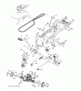 Jonsered LT2223 A2 (96041004000) - Lawn & Garden Tractor (2007-07) Ersatzteile DRIVE