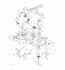 Jonsered LT2223 A2 (96041004000) - Lawn & Garden Tractor (2007-07) Ersatzteile MOWER DECK / CUTTING DECK