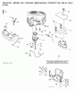 Jonsered LT2223 A2 (96041004102) - Lawn & Garden Tractor (2008-01) Ersatzteile ENGINE