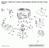 Jonsered LT2223 A2 (96041006000) - Lawn & Garden Tractor (2007-04) Ersatzteile ENGINE