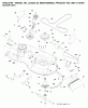 Jonsered LT2223 A2 (96041006000) - Lawn & Garden Tractor (2007-04) Ersatzteile MOWER DECK / CUTTING DECK