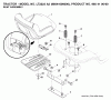 Jonsered LT2223 A2 (96041006000) - Lawn & Garden Tractor (2007-04) Ersatzteile SEAT