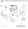 Jonsered LT2223 A2 (96041006900) - Lawn & Garden Tractor (2008-02) Ersatzteile ENGINE