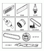 Jonsered LT2223 A2 (96041011001) - Lawn & Garden Tractor (2009-04) Ersatzteile FREQUENTLY USED PARTS