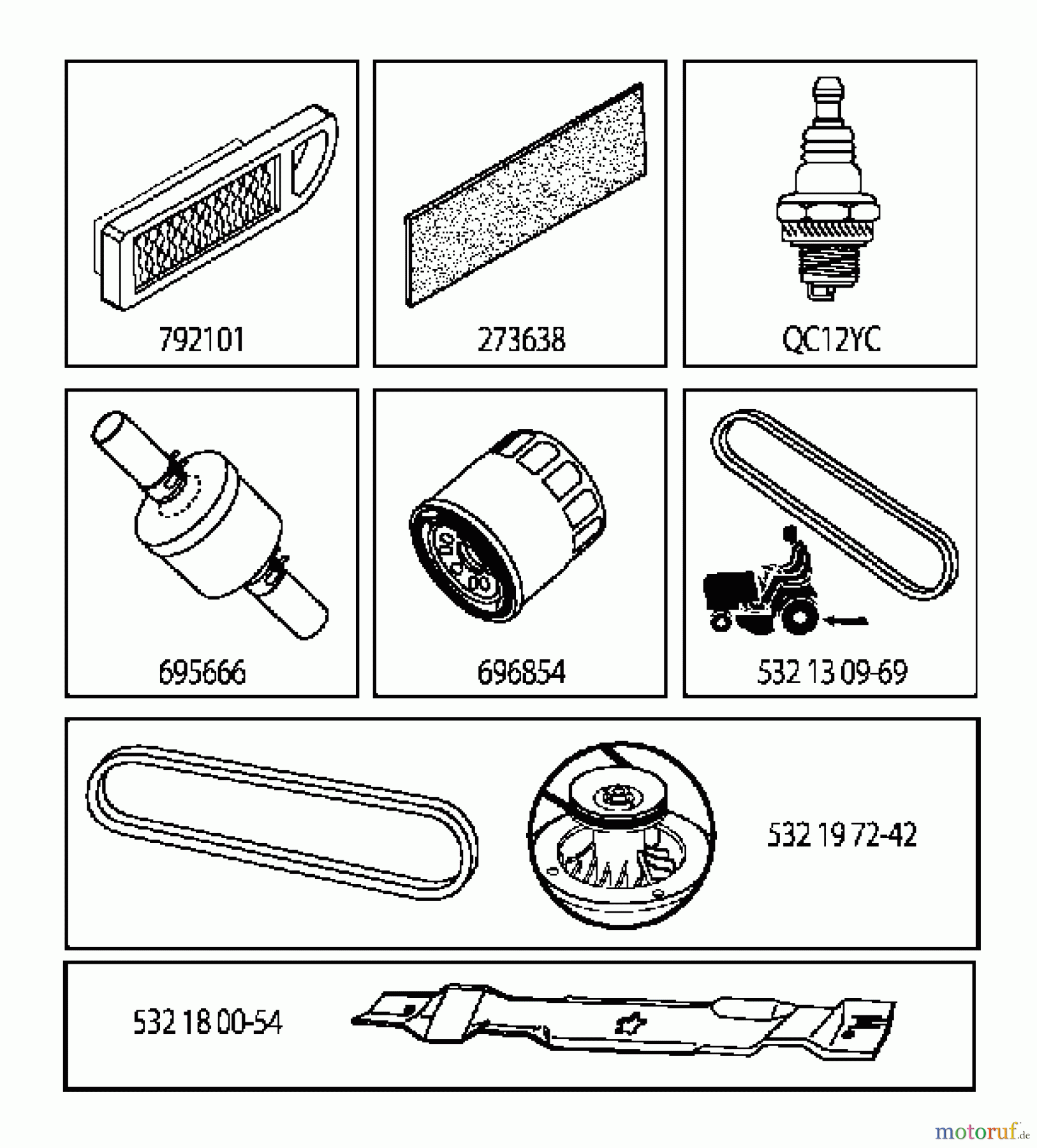 Jonsered Rasen und Garten Traktoren LT2223 A2 (96041011100) - Jonsered Lawn & Garden Tractor (2009-02) FREQUENTLY USED PARTS