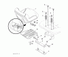 Jonsered LT2223 A2 (96041011101) - Lawn & Garden Tractor (2010-02) Ersatzteile SEAT