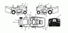 Jonsered LT2223 CMA2 (96061024200) - Lawn & Garden Tractor (2009-01) Ersatzteile DECALS