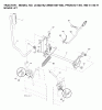 Jonsered LT2227 A2 (96041007100) - Lawn & Garden Tractor (2008-02) Ersatzteile MOWER LIFT / DECK LIFT