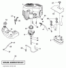 Jonsered LT2227 A2 (96041014602) - Lawn & Garden Tractor (2012-08) Ersatzteile ENGINE