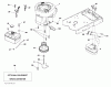 Jonsered LT2316 CM (96051000400) - Lawn & Garden Tractor (2010-12) Ersatzteile ENGINE