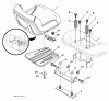 Jonsered LT2316 CM (96051000400) - Lawn & Garden Tractor (2010-12) Ersatzteile SEAT
