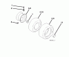 Jonsered LT2317 CMA (96051002102) - Lawn & Garden Tractor (2012-08) Ersatzteile WHEELS TIRES