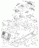 Jonsered LT2316 CM (96051000401) - Lawn & Garden Tractor (2011-08) Ersatzteile CHASSIS ENCLOSURES