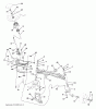 Jonsered LT2316 CM (96051000402) - Lawn & Garden Tractor (2012-08) Ersatzteile STEERING