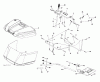 Jonsered LT2316 CM (96051000402) - Lawn & Garden Tractor (2012-08) Ersatzteile BAGGER