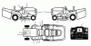 Jonsered LT2316 CM (96051002001) - Lawn & Garden Tractor (2011-07) Ersatzteile DECALS