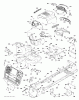 Jonsered LT2316 CM (96051002002) - Lawn & Garden Tractor (2012-08) Ersatzteile CHASSIS ENCLOSURES