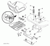 Jonsered LT2320 CMA2 (96051007300) - Lawn & Garden Tractor (2012-11) Ersatzteile SEAT