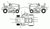 Jonsered LT2317 A2 (96041026000) - Lawn & Garden Tractor (2011-11) Ersatzteile DECALS