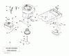 Jonsered LT2317 CMA (96051000502) - Lawn & Garden Tractor (2012-08) Ersatzteile ENGINE