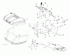 Jonsered LT2317 CMA (96051000501) - Lawn & Garden Tractor (2011-08) Ersatzteile BAGGER