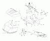 Jonsered LT2317 CMA (96051002100) - Lawn & Garden Tractor (2011-01) Ersatzteile BAGGER