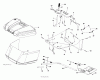 Jonsered LT2317 CMA (96051002103) - Lawn & Garden Tractor (2013-05) Ersatzteile BAGGER
