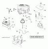 Jonsered LT2317 CMA2 (96051004400) - Lawn & Garden Tractor (2012-01) Ersatzteile ENGINE