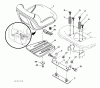 Jonsered LT2317 CMA2 (96051008100) - Lawn & Garden Tractor (2012-10) Ersatzteile SEAT