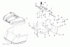 Jonsered LT2317 CMA2 (96051011100) - Lawn & Garden Tractor (2013-06) Ersatzteile BAGGER
