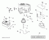 Jonsered LT2317 CMA2 (96051008001) - Lawn & Garden Tractor (2013-01) Ersatzteile ENGINE